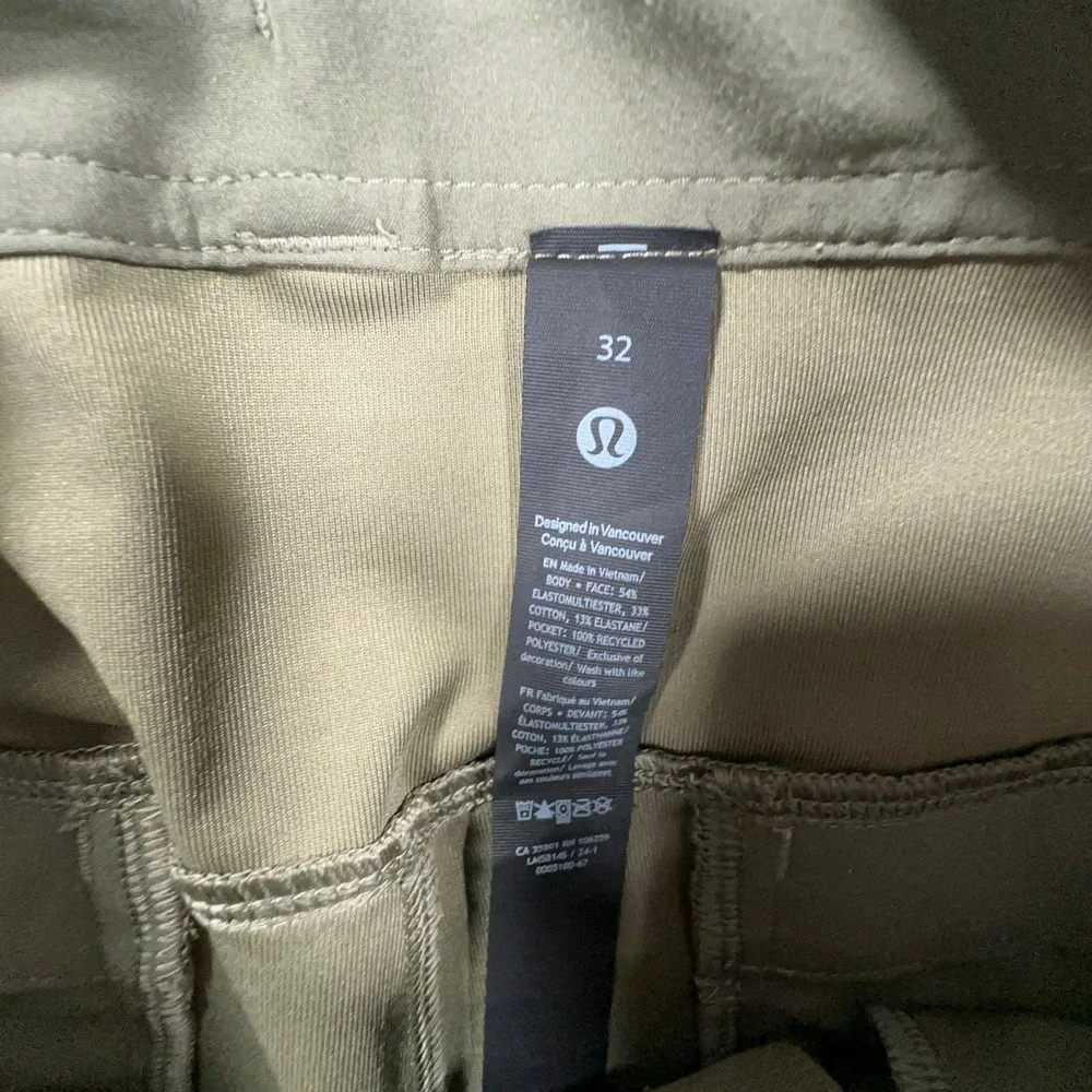 Lululemon measurements waist